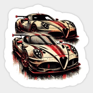 Alfa Romeo 4C Sticker